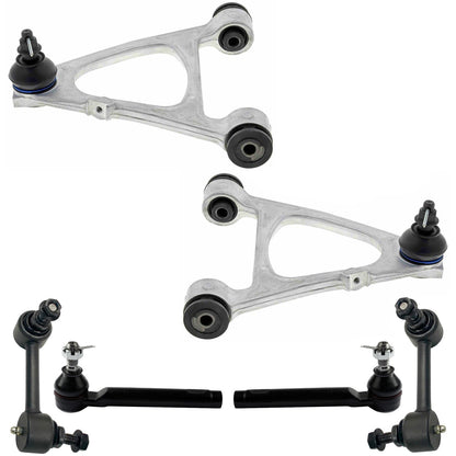 Front Upper Control Arms W/ Ball Joints Tie Rods & Links For MX-5 Miata 2006-15 - Photo 1