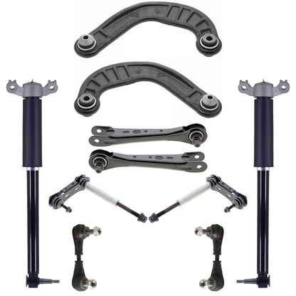 Rear Shock Control Arms & Links For Aviator Base 20-25 Excludes Air Suspension - Photo 1