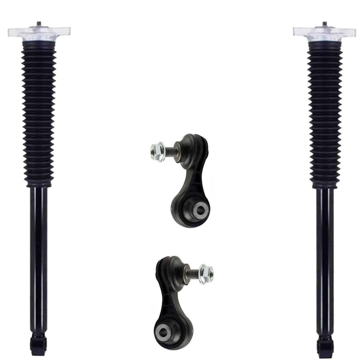 Rear Complete Shock Absorber W/ Mounts & Links For Honda Civic 2016-2026 - Photo 1