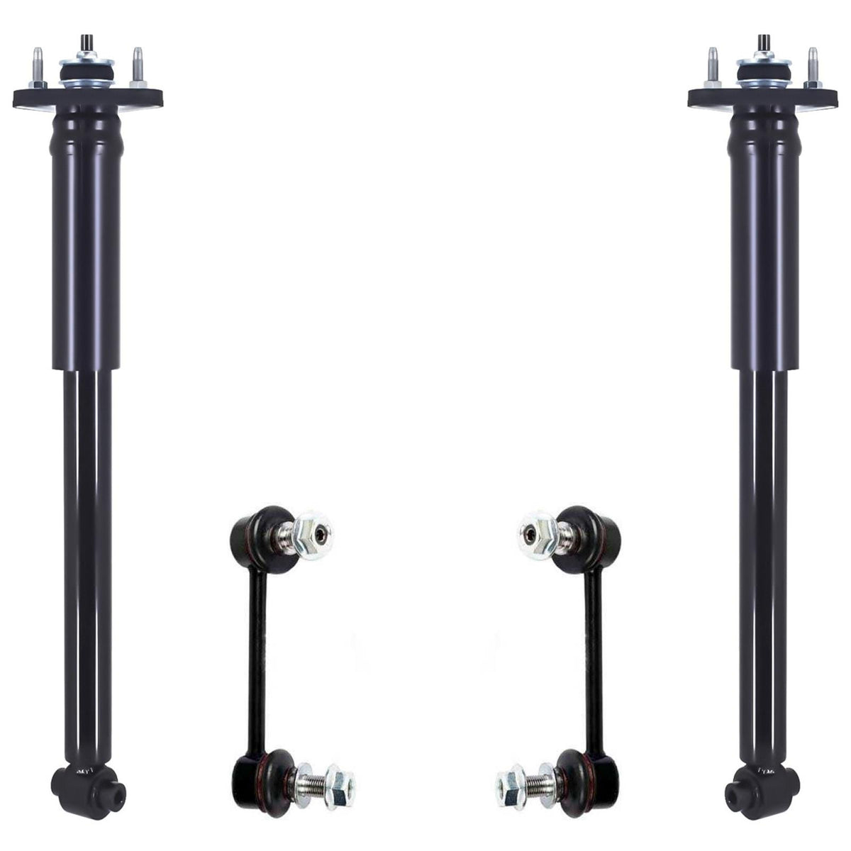 Rear Complete Shock Absorber W/ Mounts & Sway Bar Links For Lexus IS300 16-2021 - Photo 1