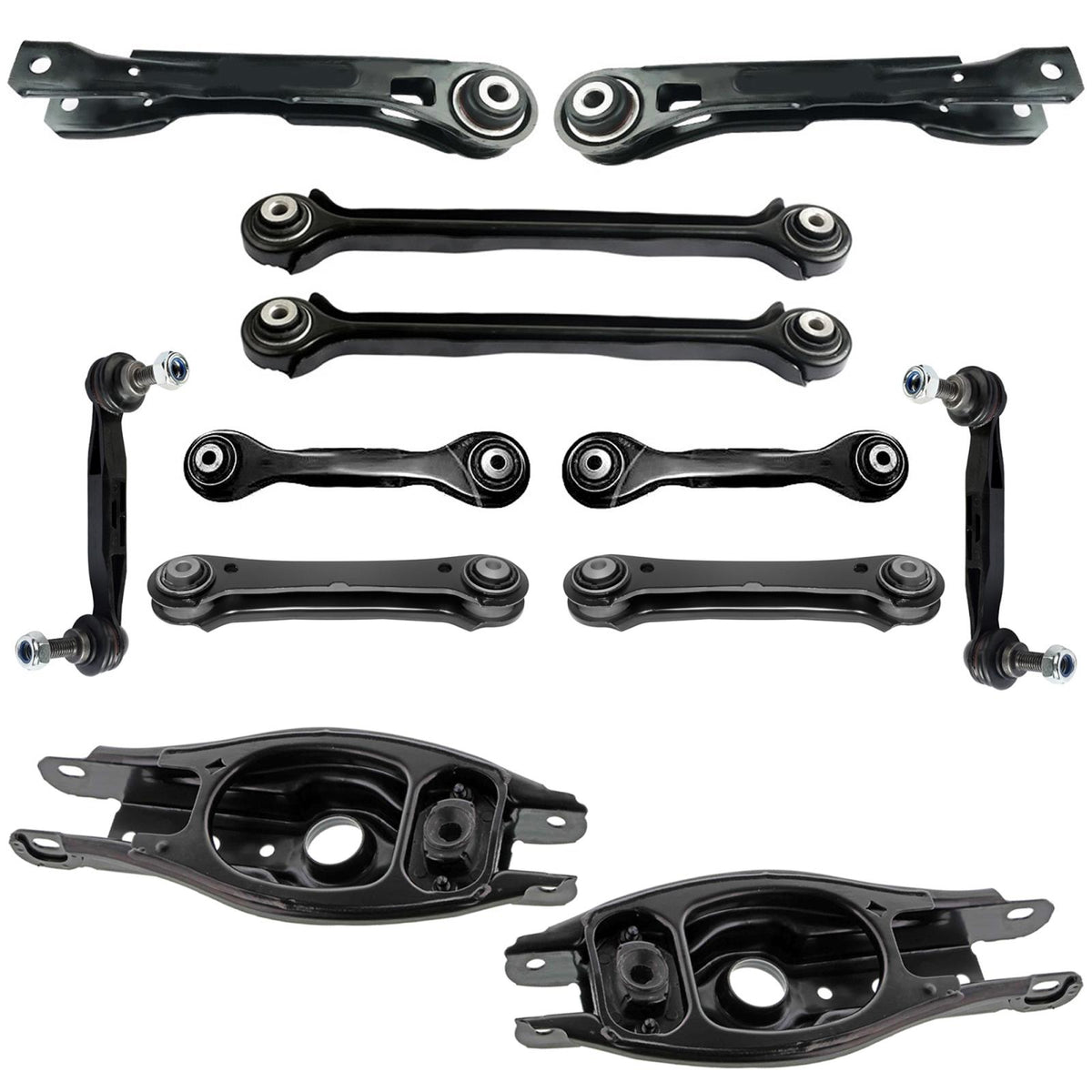 Rear Upper Lower Control Arms & Sway Bar Links For BMW X1 2013 2014 2015 - Photo 1