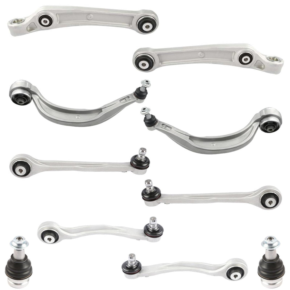 Front Upper & Lower Control Arms W/ Ball Joints & Links For Audi Q5 2018-2024 - Photo 1