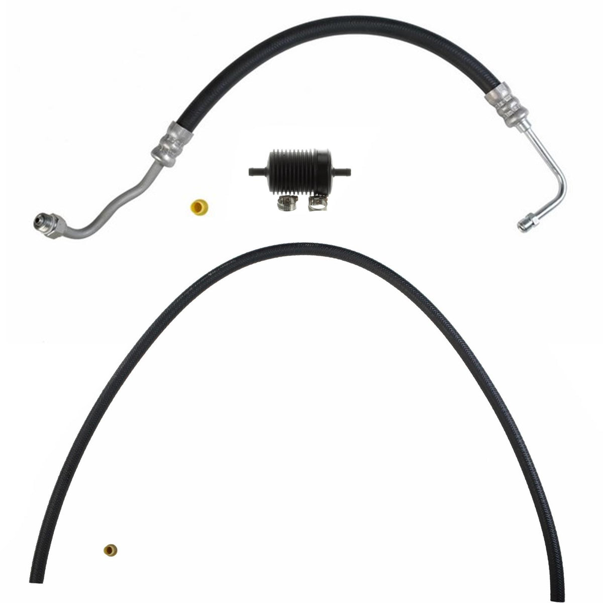 Power Steering Pressure Hose Return Hose for 1978 1979 Ford F150 4x4 4Wheel Drv - Photo 1