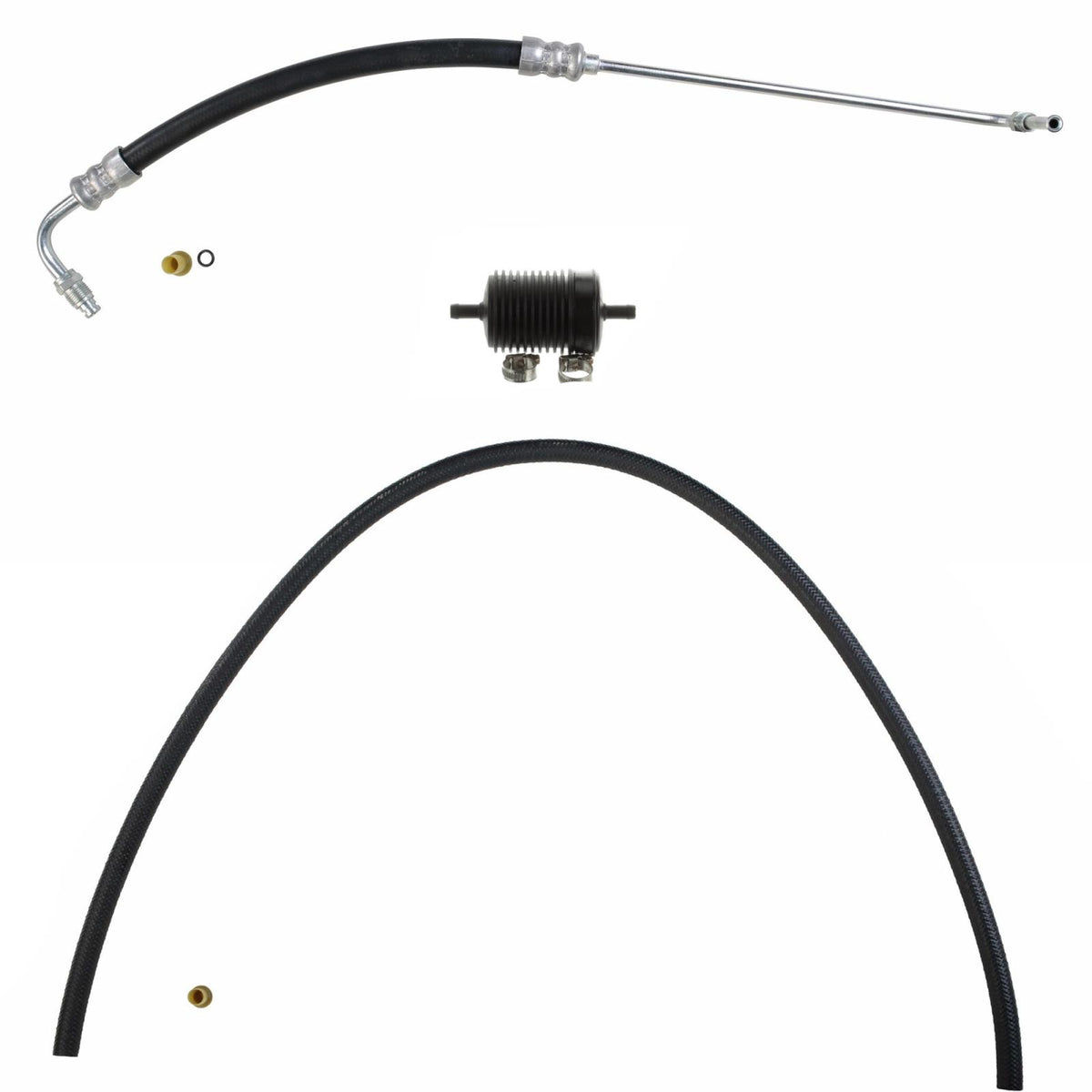 Power Steering Pressure Hose Return Hose for 1978 1979 Ford F150 4x2 2Wheel Drv - Photo 1