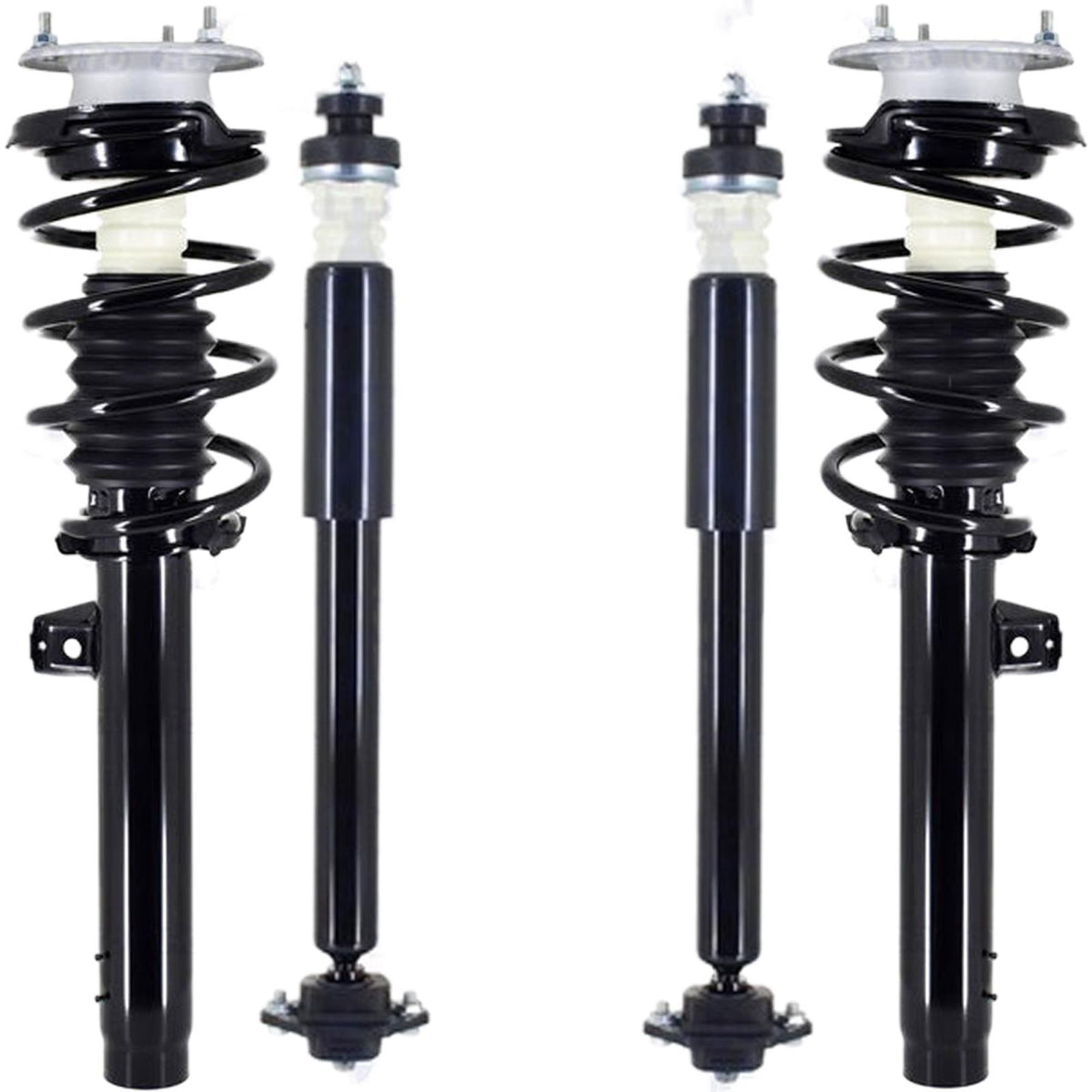 Front Complete Struts Assembly & Rear Shocks For BMW X1 sDrive28i 2013-2015 - Photo 1