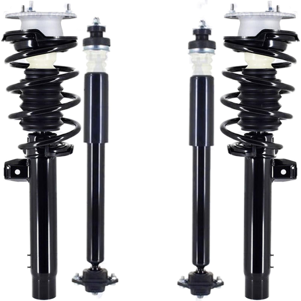 Front Complete Struts Assembly & Rear Shocks For BMW X1 xDrive35i 2013-2015 - Photo 1