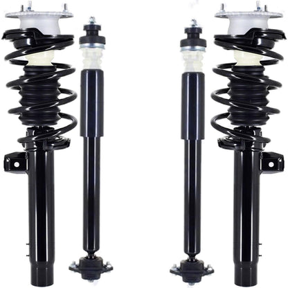 Front Complete Struts Assembly & Rear Shocks For BMW X1 xDrive35i 2013-2015 - Photo 1