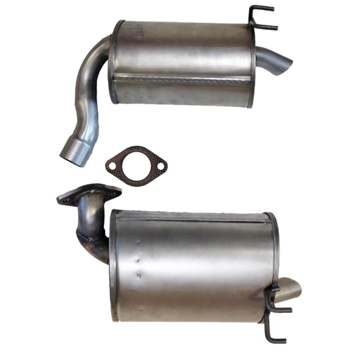 Left and Right Dual Muffler Steel Tips for Honda CR-V CRV 1.5L 2017-2026 - Photo 1
