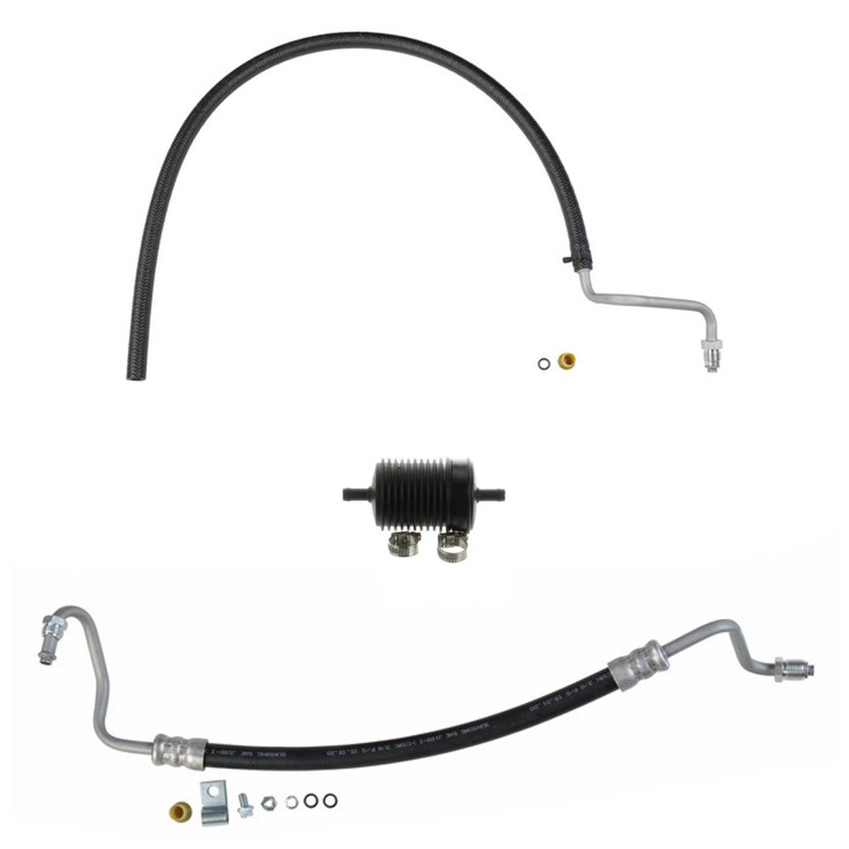 Power Steering Pressure Hose Return for Dodge W150 Pick Up 82-90 3.7 3.9 5.2L - Photo 1