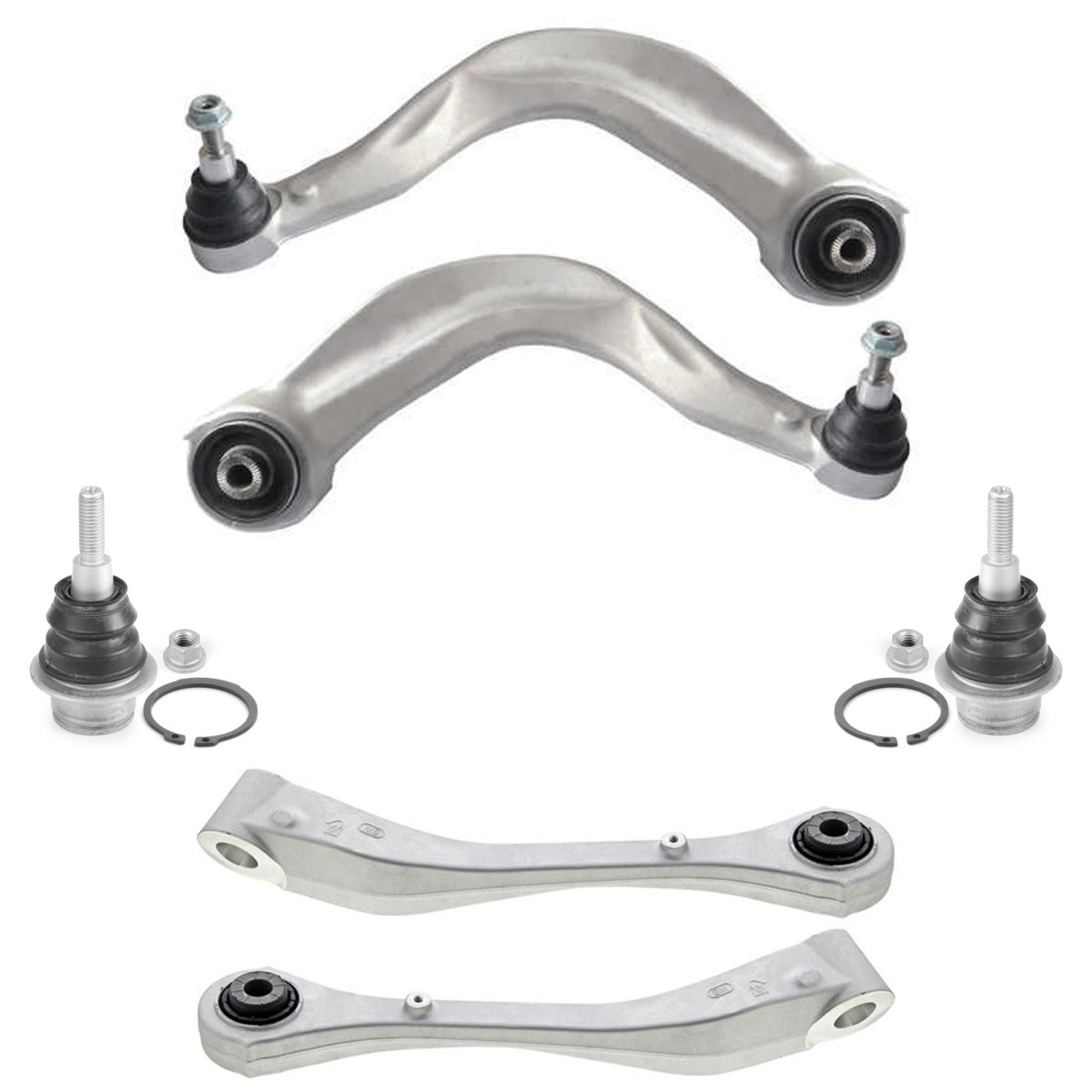 Front Lower Forward & Rearward Control Arms W/ Ball Joints For Explorer 20-2025 - Photo 1