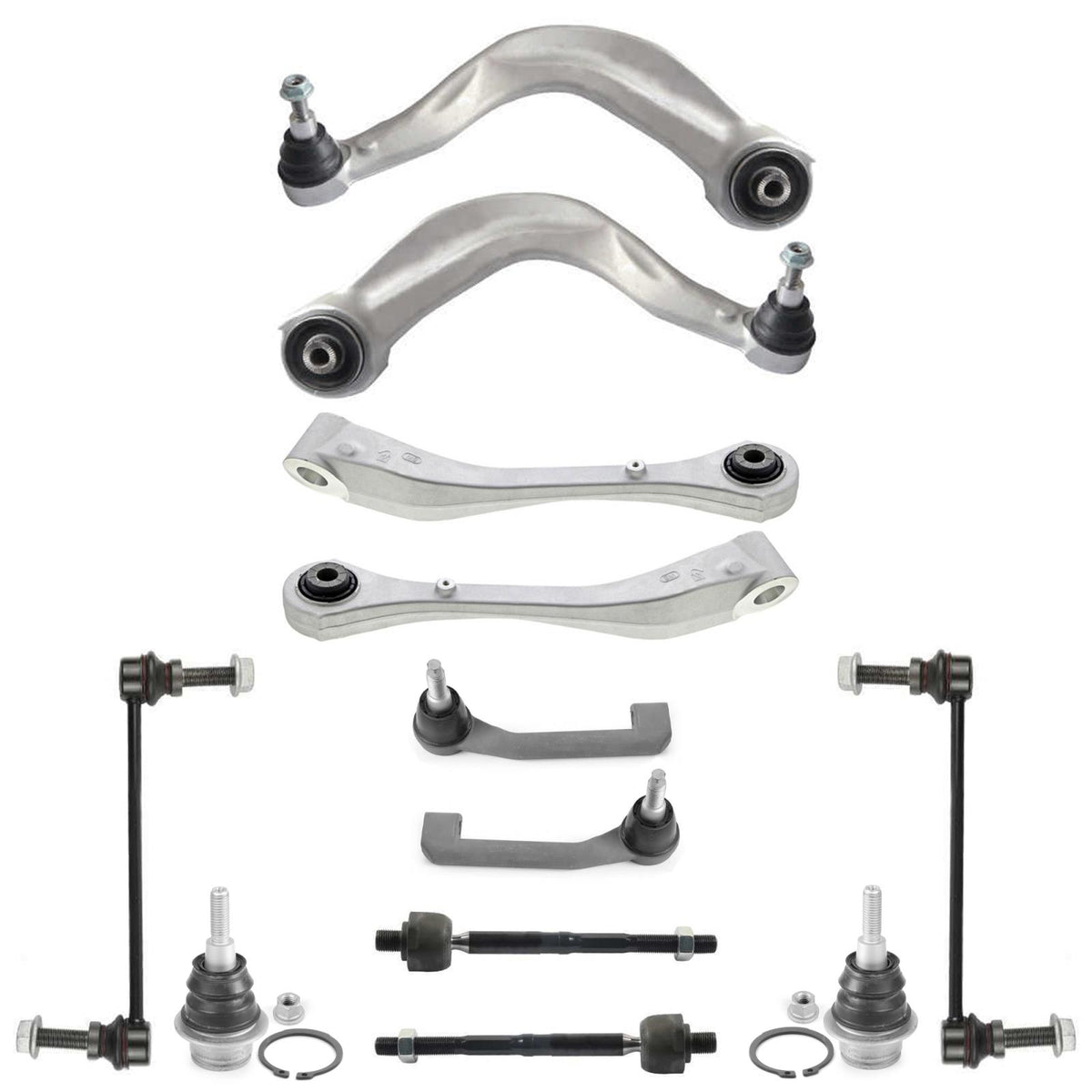 Front Lower Control Arms W/ Ball Joints Tie Rods & Links For Explorer 2020-2025 - Photo 1