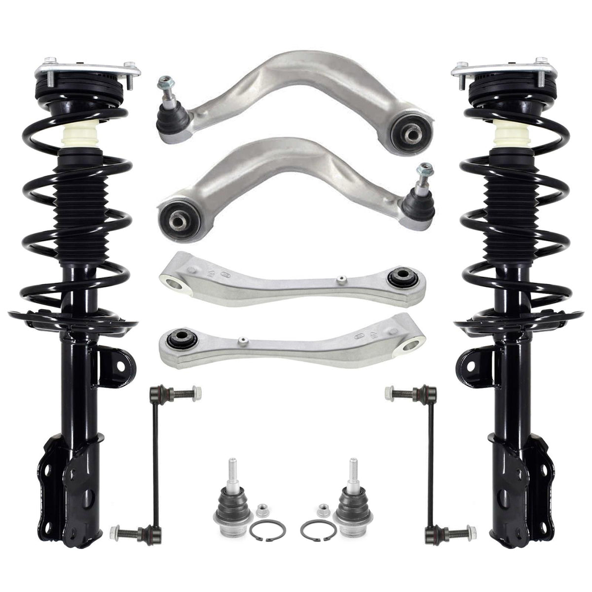Front Struts Control Arms Tie Rods & Links For Ford Explorer RWD 2020 2021 2025 - Photo 1