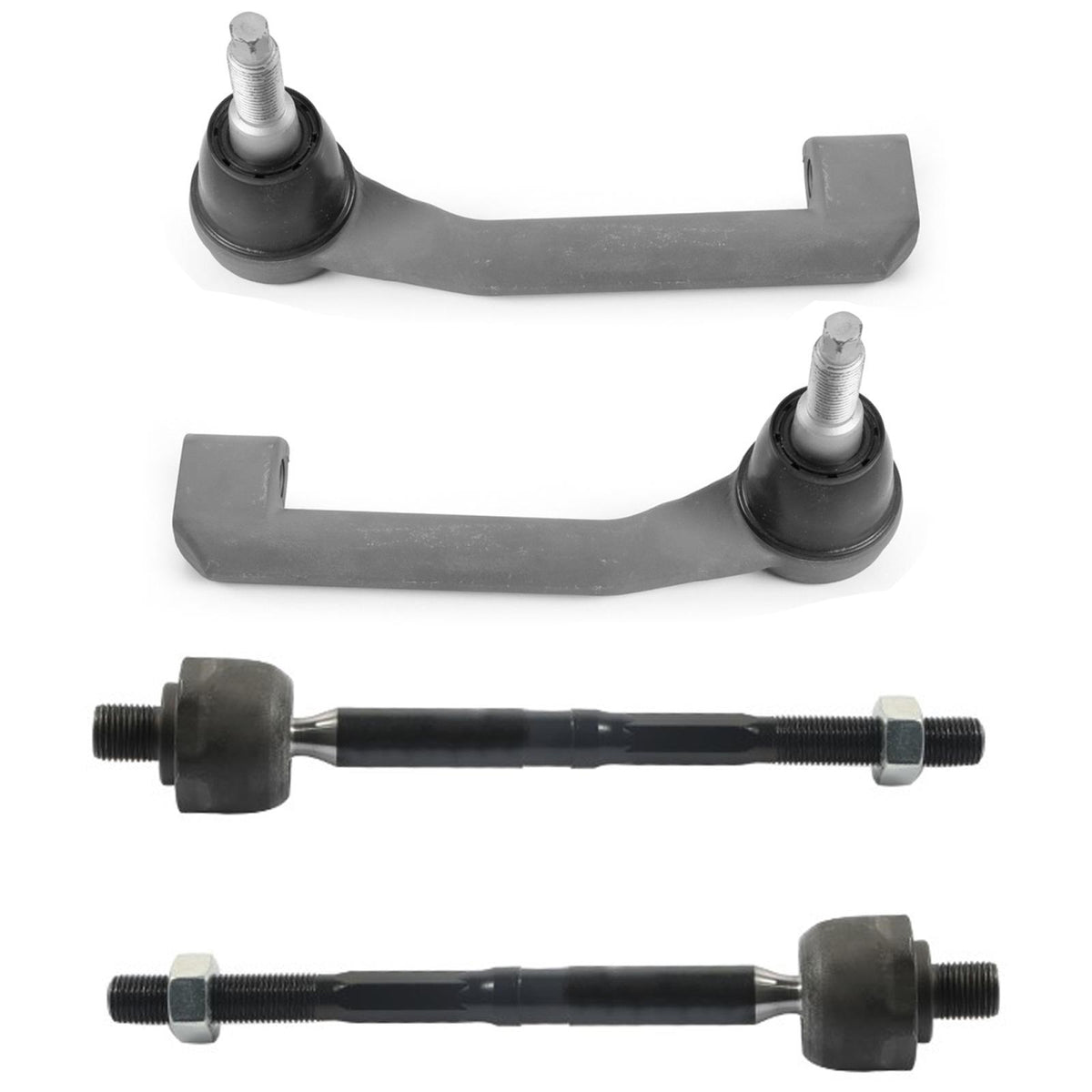 Front Inner & Outer Tie Rods For Ford Police Interceptor Utility 2020 2024 2025 - Photo 1