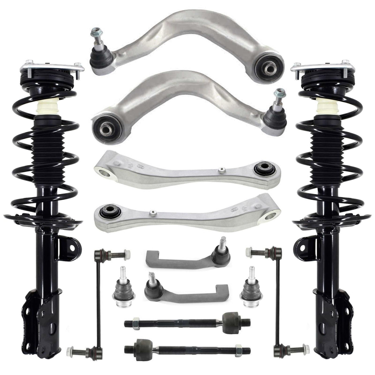 Front Struts Control Arms Tie Rods & Links For Ford Explorer Hybrid RWD 20-2023 - Photo 1