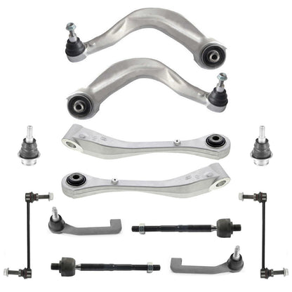 Front Control Arms W/ Ball Joints Tie Rods & Links For Explorer Hybrid 20-2023 - Photo 1