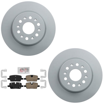 Rear Coated Disc Brake Rotors Disc Brake Pad for Cadillac XT5 2024 2025 2026 - Photo 1