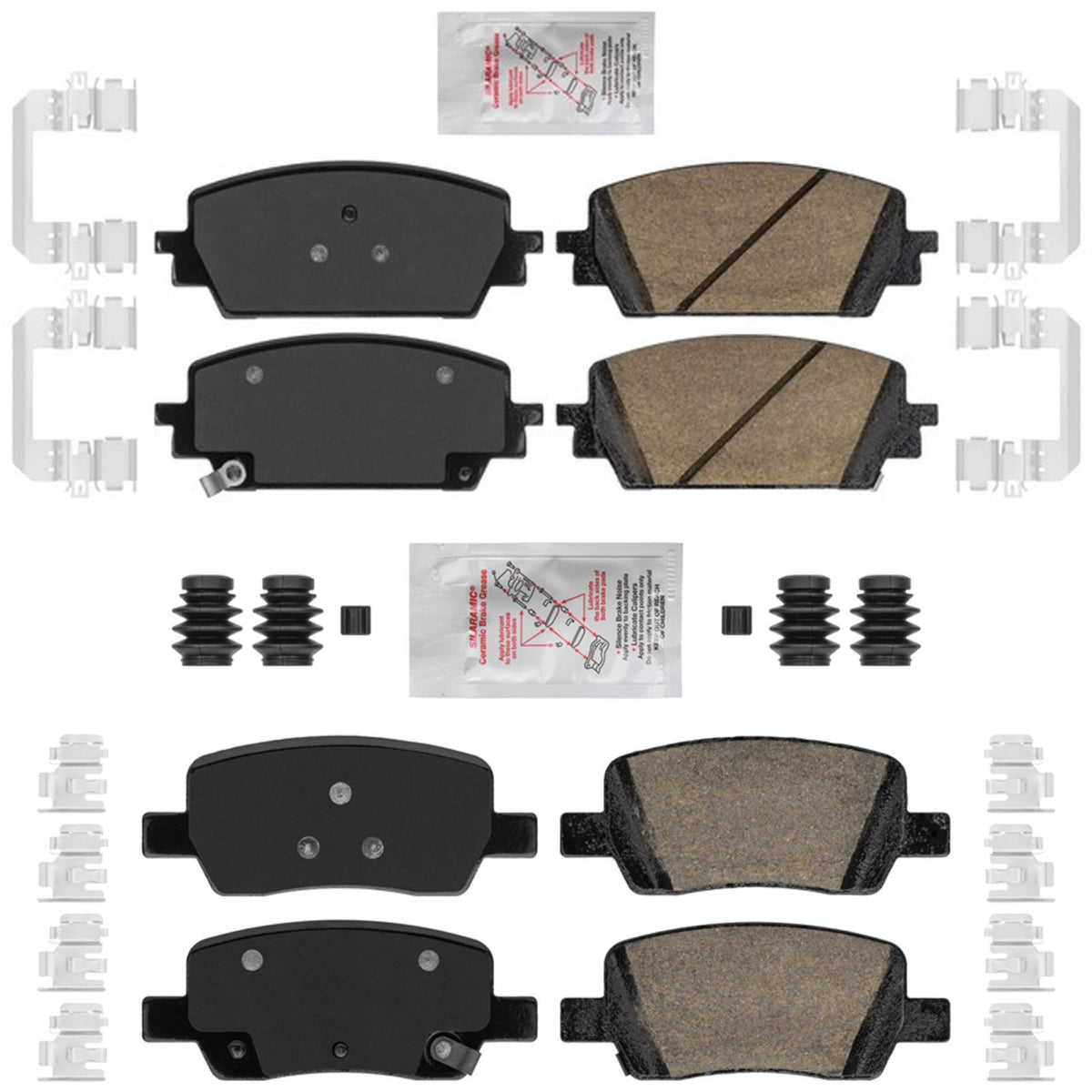 Front Rear AME Ceramic Disc Brake Pad for Hyundai Palisade 2026 2027 Telluride - Photo 1