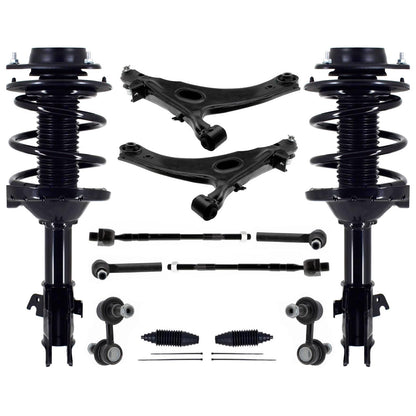 Front Struts Control Arms Ball Joint Tie Rods & Links For Subaru WRX 2011-2014 - Photo 1
