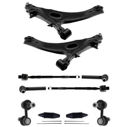 Front Lower Control Arms Ball Joint Tie Rods & Links For Subaru WRX 2011-2014 - Photo 1