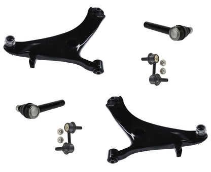 Front Lower Control Arms Ball Joint Tie Rods & Links For Subaru WRX 2011-2014 - Photo 2