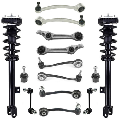 Front Struts Upper Lower Control Arms & Links For Hyundai Genesis 2009-2014 - Photo 1