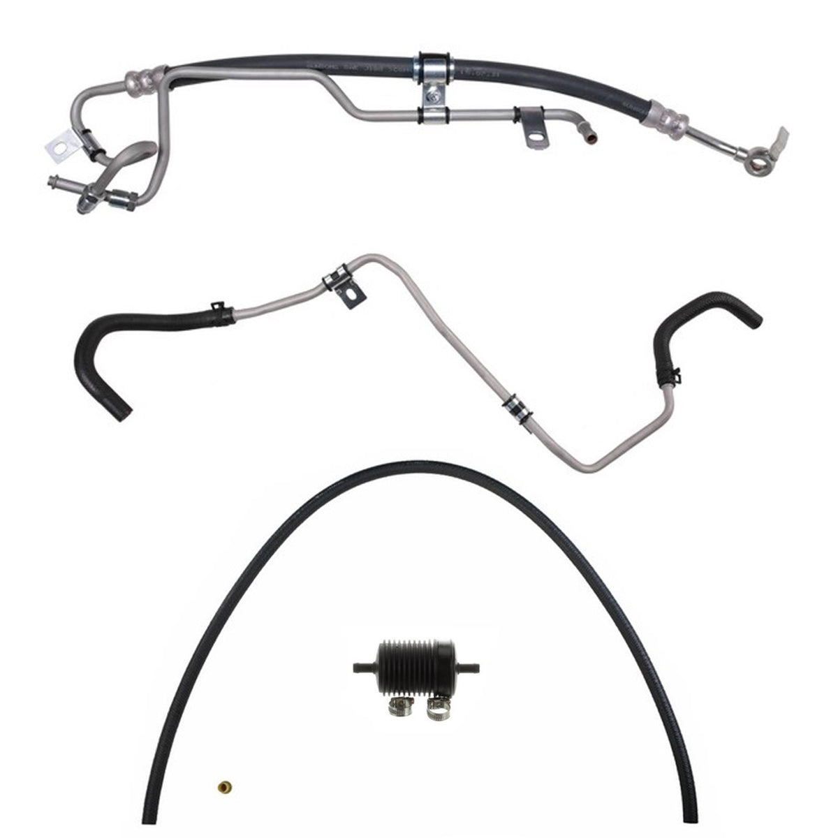 Power Steering Pressure Return Hose for Highlander 2.4 Without Oil Cooler 01-03 - Photo 1
