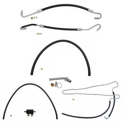 Hydroboost Power Steering Pressure Return Hose for Chevrolet Astro Van 96-99 7pc - Photo 1