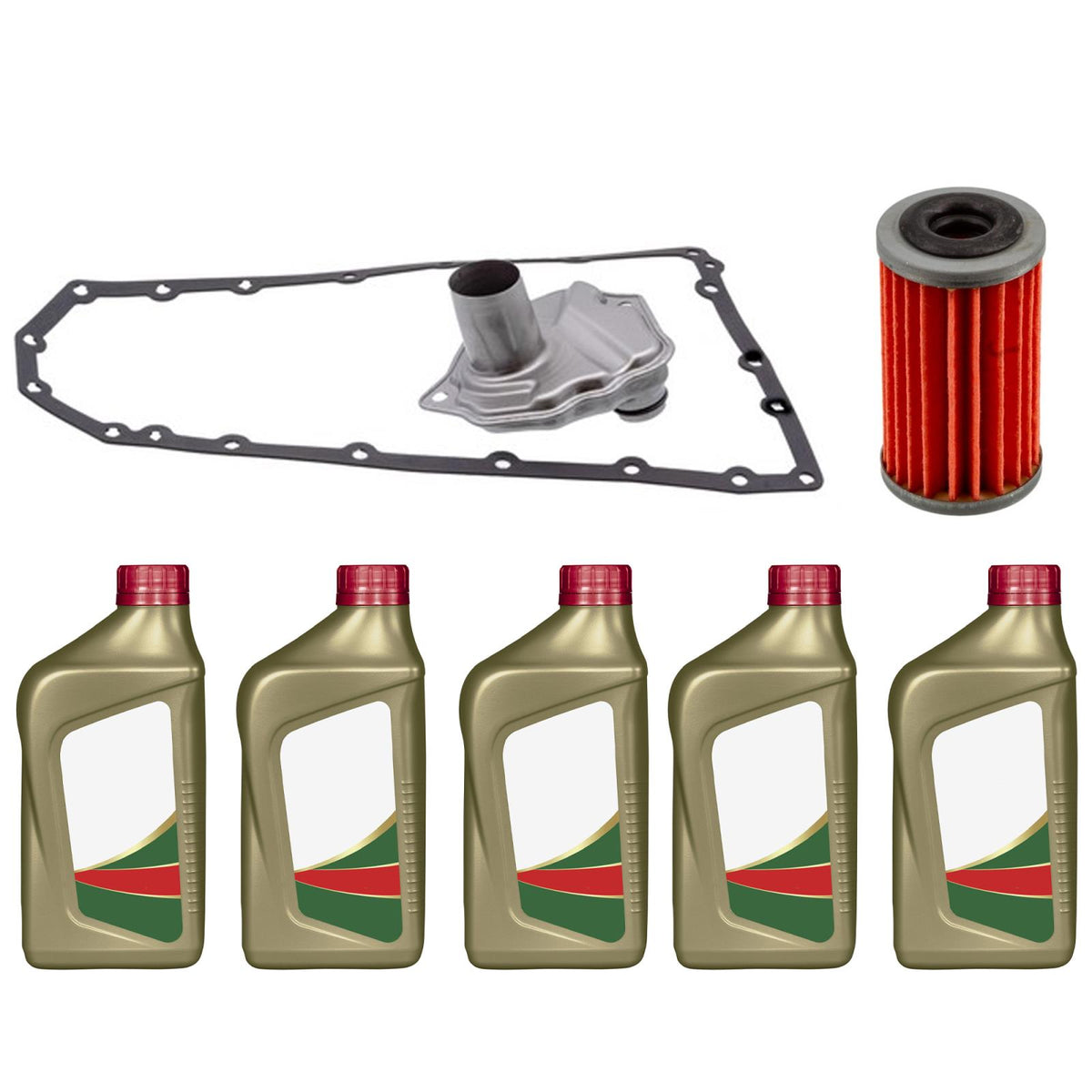 Transmission Filter Kit & Fluid for Nissan Maxima 15-23 Pathfinder 13-20 20Bolt - Photo 1