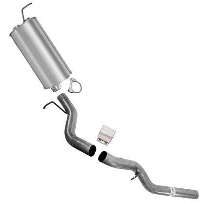 Weld on Rear Muffler Tail Pipe for Chevrolet Silverado 2500HD 6.0L & 8.1L 01-06 - Photo 1