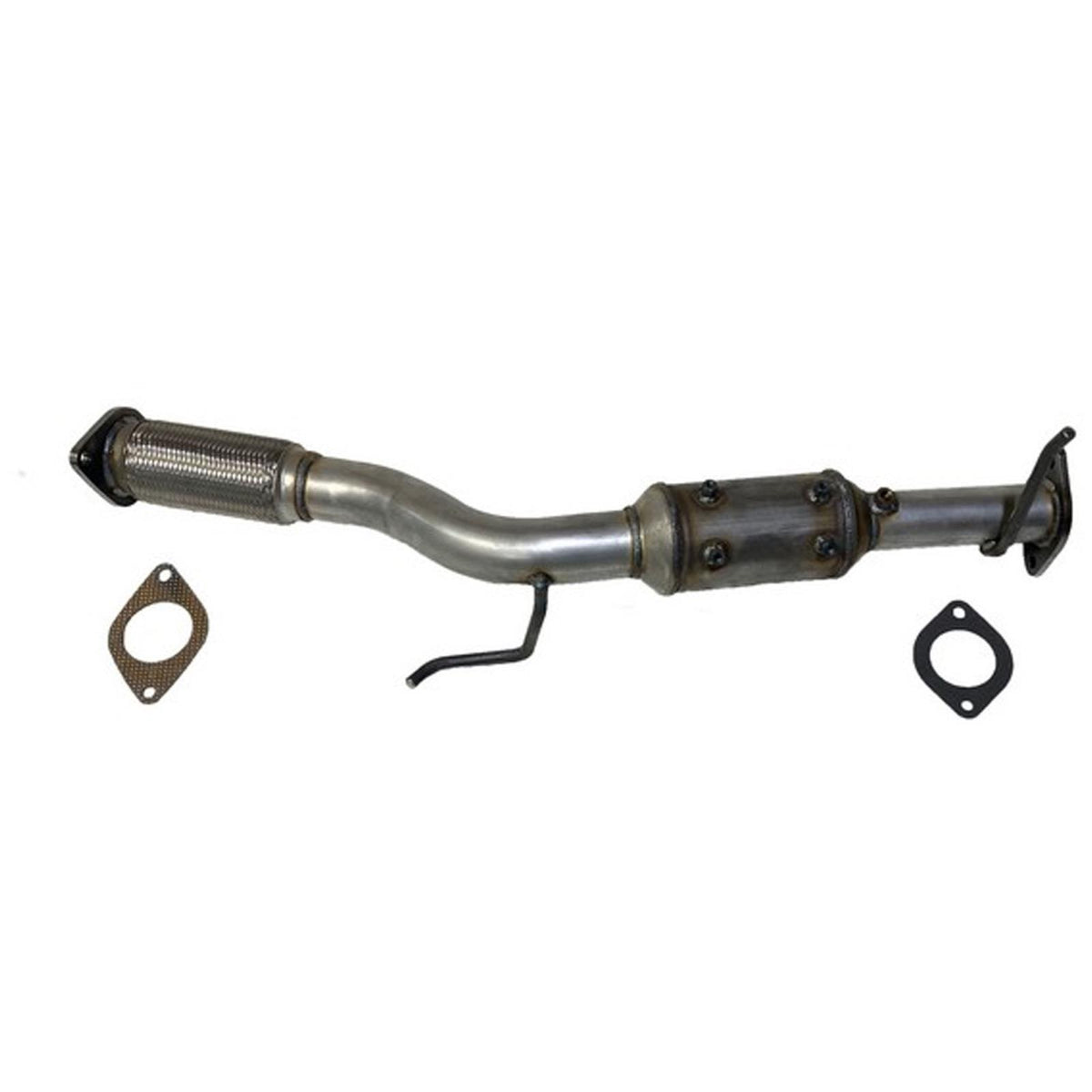 Rear Lower Catalytic Converter Flex Pipe for Nissan Rouge 1.5L 2021 2022 2023 - Photo 1