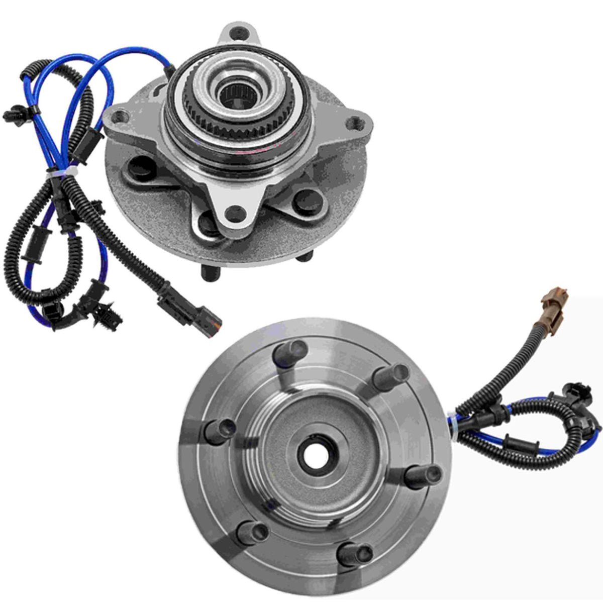 One Front Wheel Bearing & Hub Assembly For Ford F-150 2021-2025 4 Wheel Drive - Photo 1