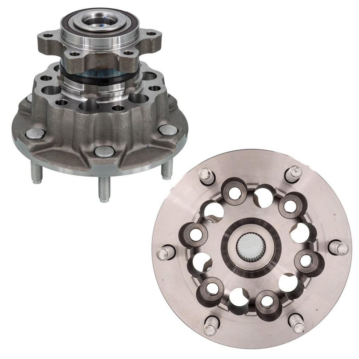 One Front Wheel Bearing & Hub For Transit-350 HD 20-26 Dual Rear Wheels / AWD - Photo 1