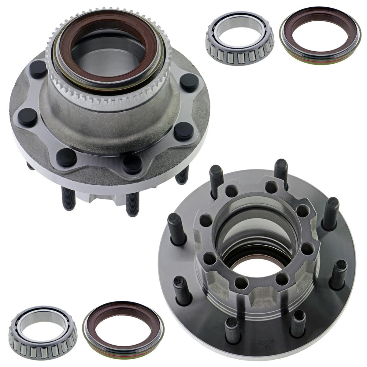 Rear Wheel Bearing & Hub Kit For F-250 Super Duty 2017-2025 W/ 11.80 Ring Gear - Photo 1