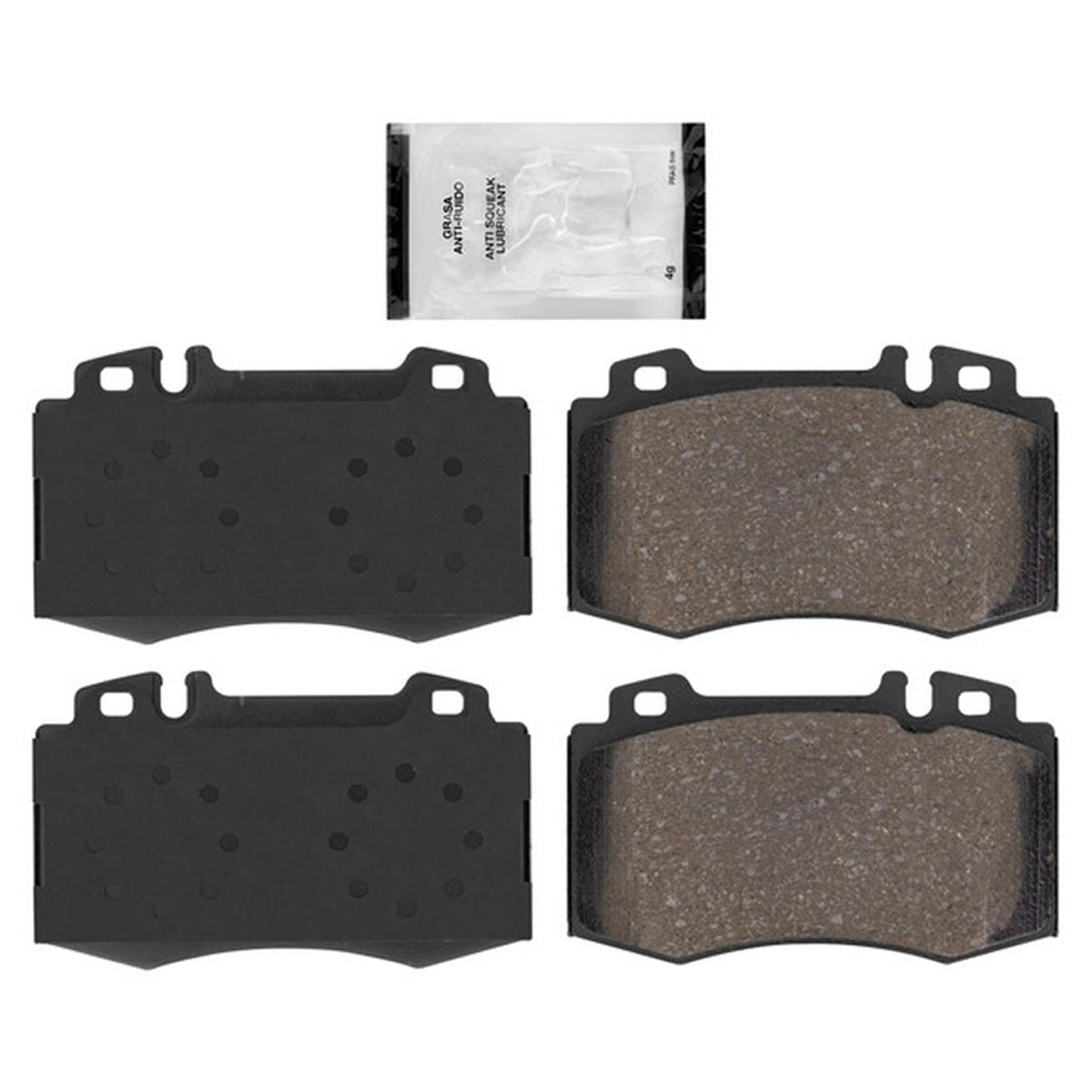 Front Coated Disc Brake Rotors Brake Pad Mercedes Benz C230 Sport Package 04-07 - Photo 1