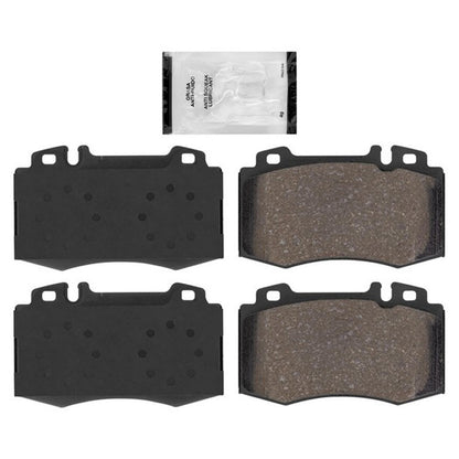 Front Coated Disc Brake Rotors Brake Pad Mercedes Benz C230 Sport Package 04-07 - Photo 3