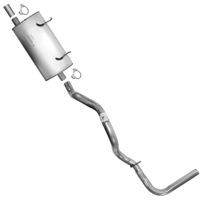 Weld on Muffler and Tail Pipe for Ford Ranger 1998 1999 2000 2001 2008 2011 - Photo 1