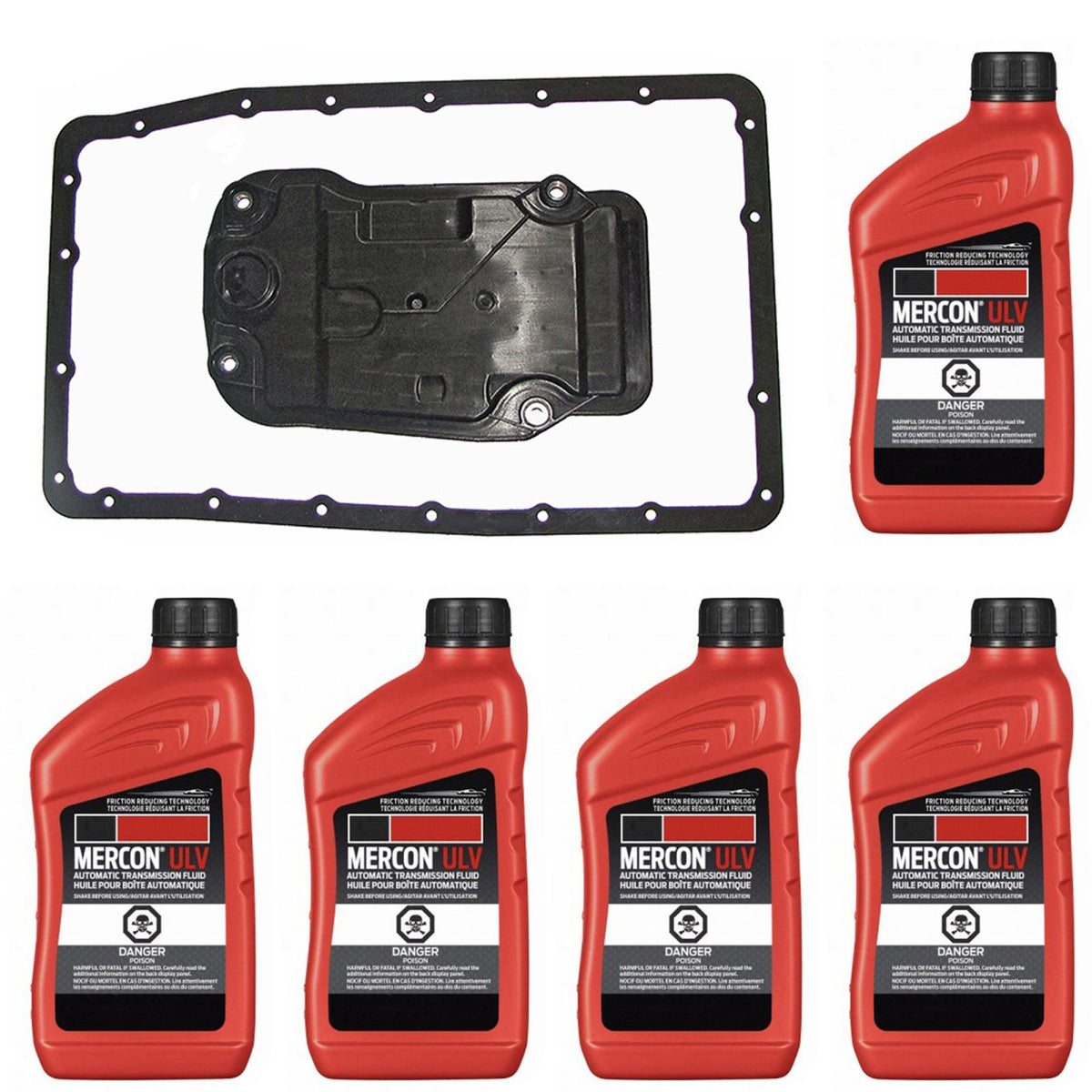 Transmission Filter Kit for Lexus IS250 IS300 AWD All Wheel Drv A760H Trans - Photo 1