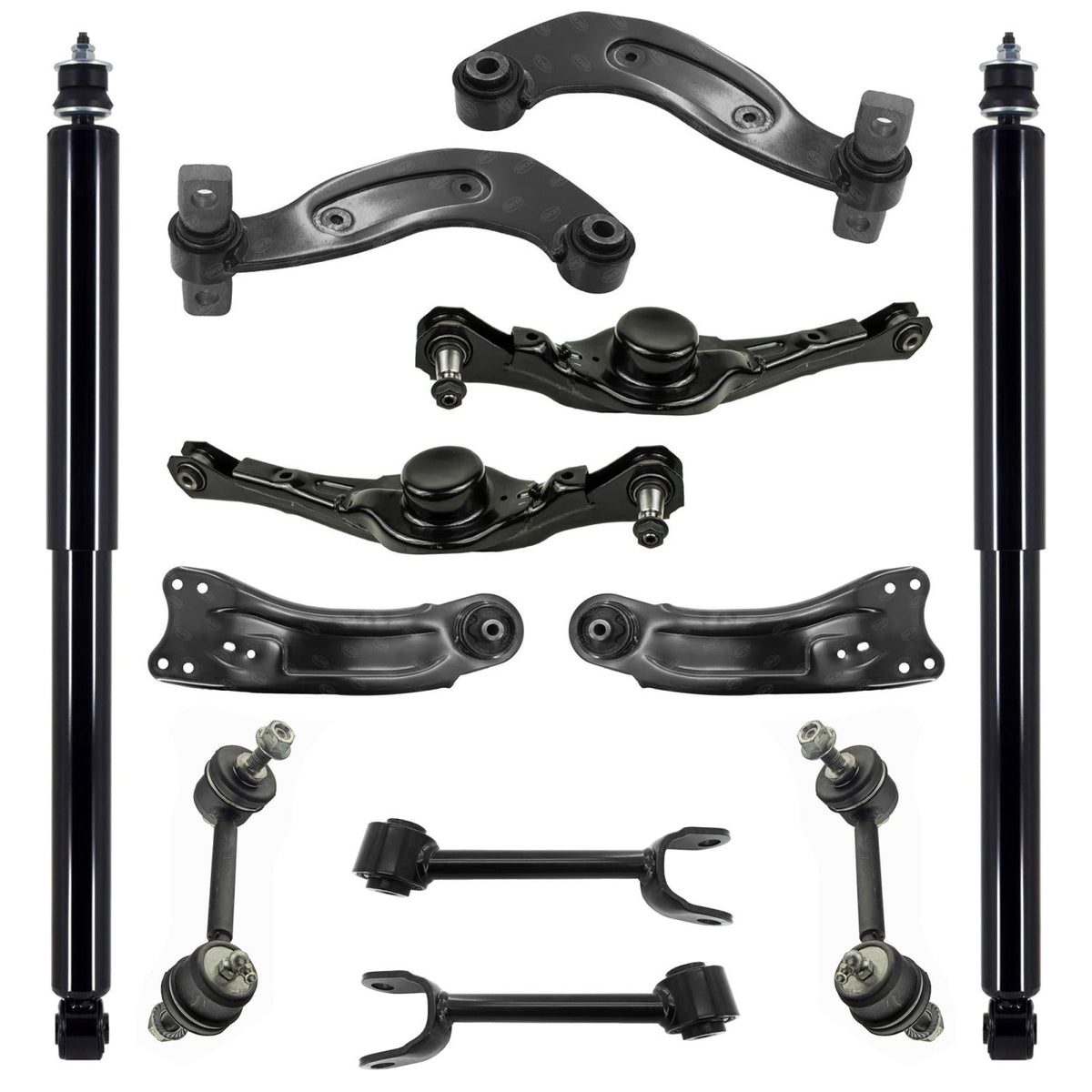 Rear Shocks Upper & Lower Control Arms & Links For Ford Edge 2011 2012 2015 - Photo 1