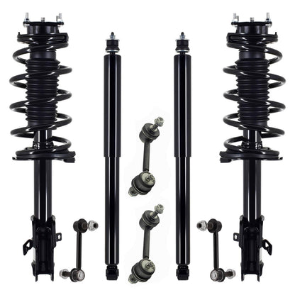 Front Complete Struts Rear Shocks & Links For Ford Edge 2.0L FWD 2012 2013 2014 - Photo 1