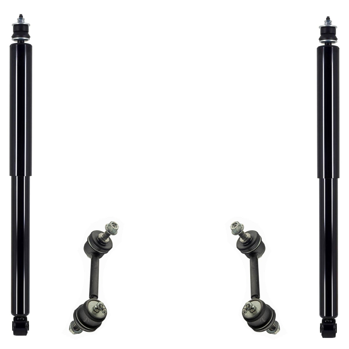 Rear Complete Shocks & Sway Bar Links For Ford Edge 2011 2012 2013 2014 - Photo 1