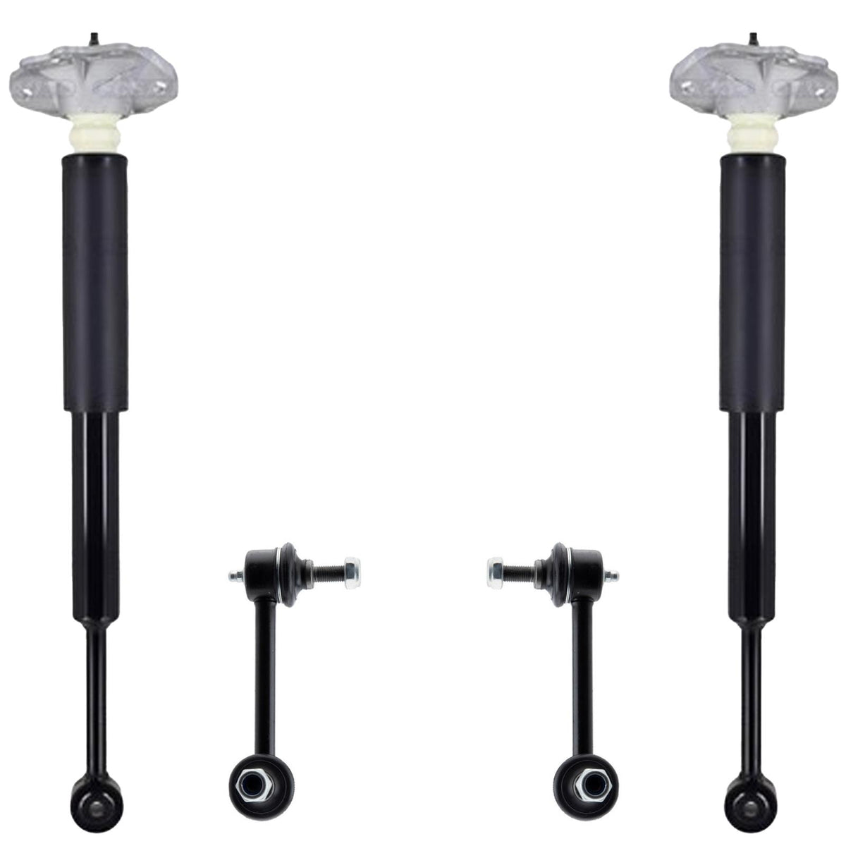 Rear Complete Shocks Absorber & Links For Cherokee 14-2018 W/O Off Road Package - Photo 1