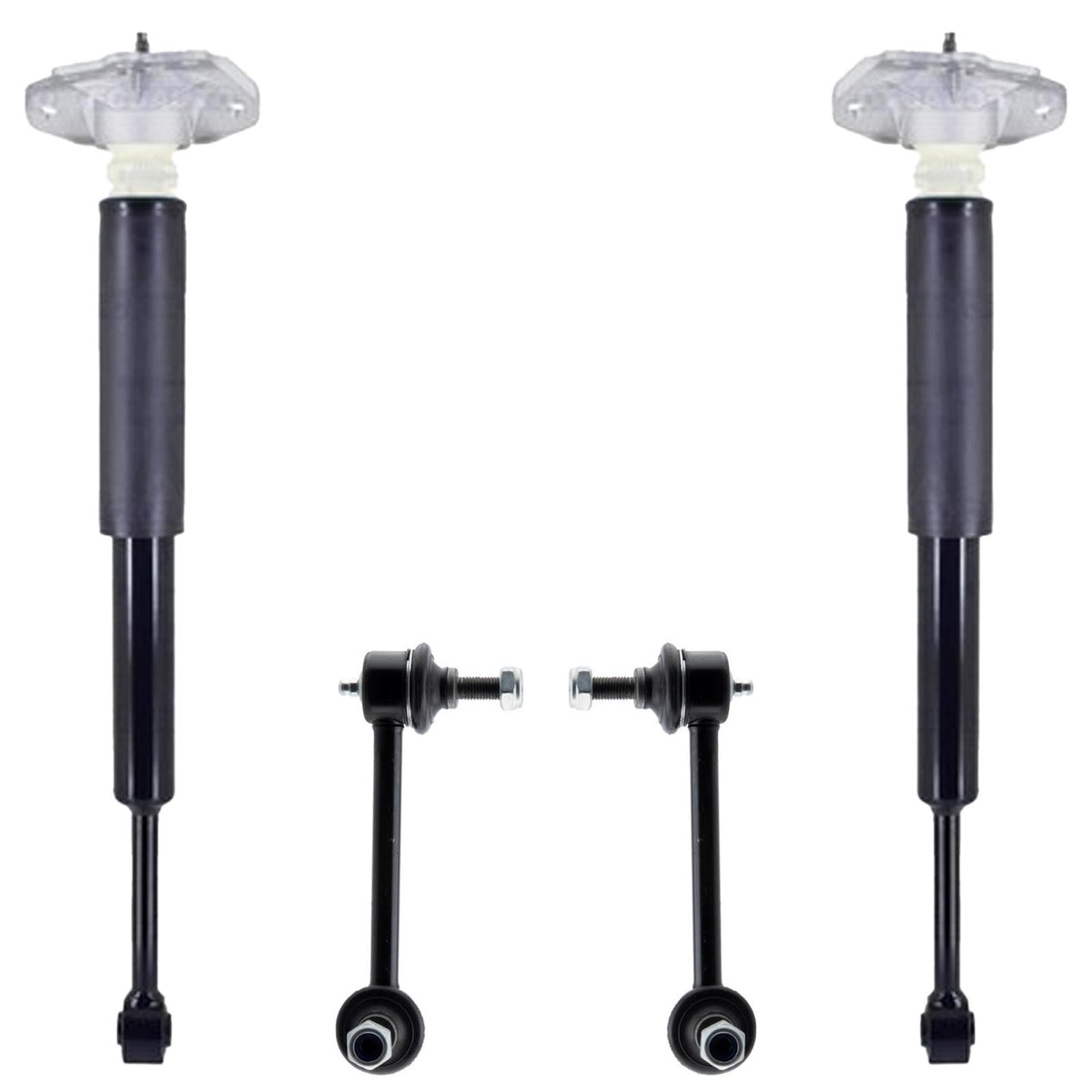 Rear Shocks Control Arms & Links For Jeep Cherokee 19-2023 W/O Off Road Package - Photo 4