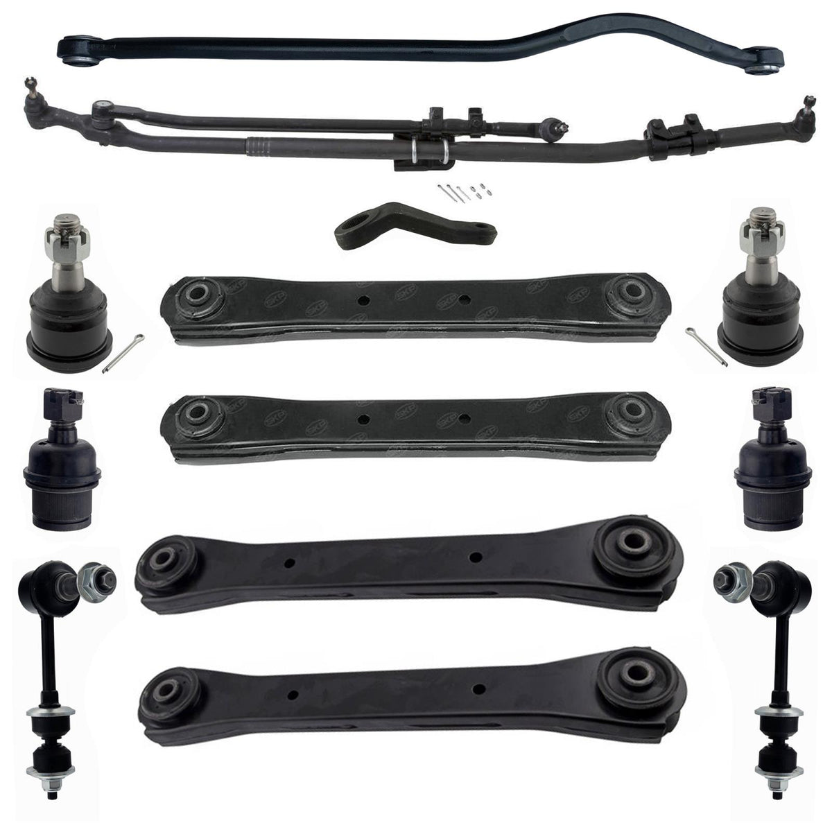 Drag Link Track Bar Arms Ball Joints & Links For RAM 3500 2009-10 4 Wheel Drive - Photo 1