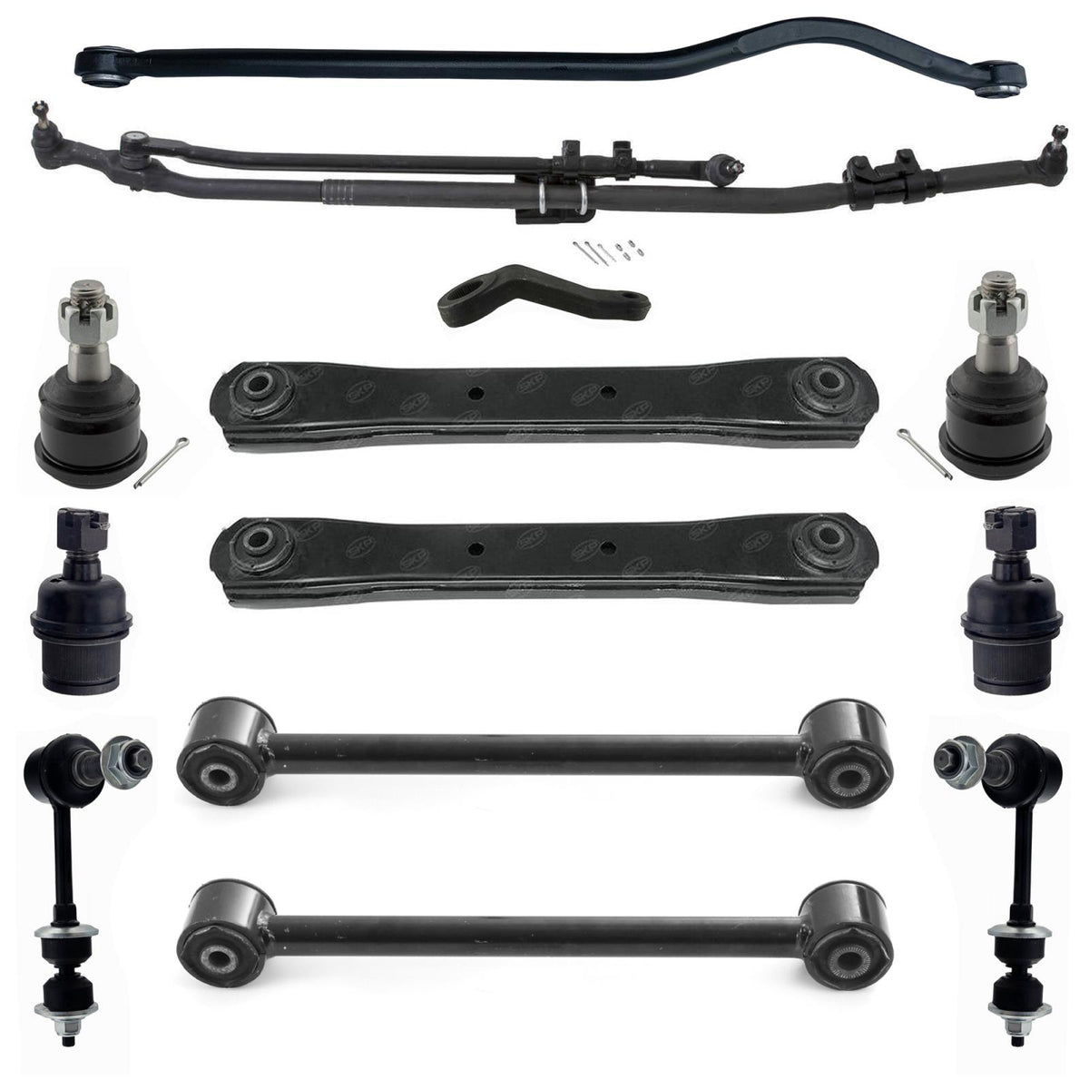 Drag Link Track Bar Arms Ball Joints & Links For RAM 3500 11-2013 4 Wheel Drive - Photo 1