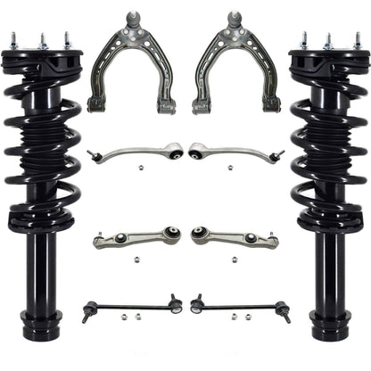 Front Struts Upper Lower Control Arms & Links For Tesla S 14-19 All Wheel Drive - Photo 1