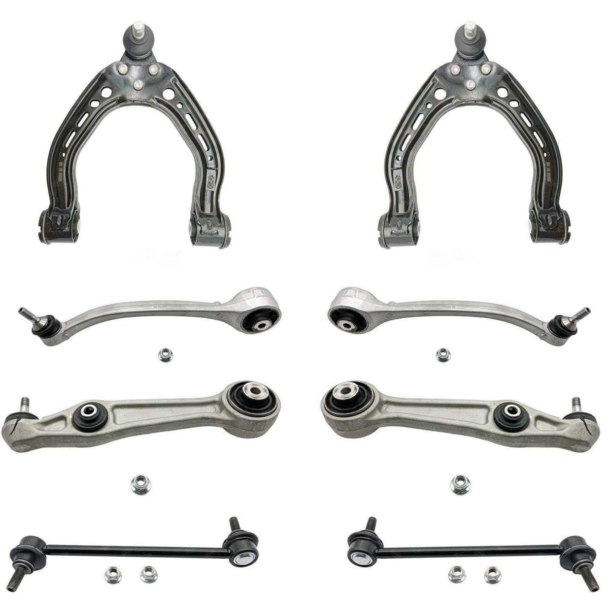 Front Upper & Lower Control Arms & Links For Tesla S 2014-2021 All Wheel Drive - Photo 1