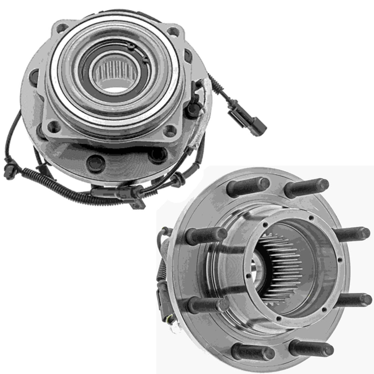 One Front Wheel Bearing & Hub For F-350 Super Duty 20-26 4WD Single Rear Wheel - Photo 1