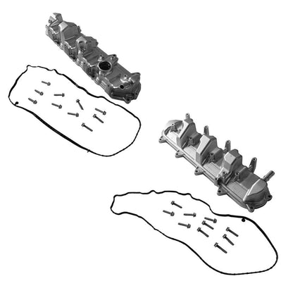 Aluminum Left & Right Engine Valve Cover W/ Gaskets For Escalade 6.2L 2015-2020 - Photo 1