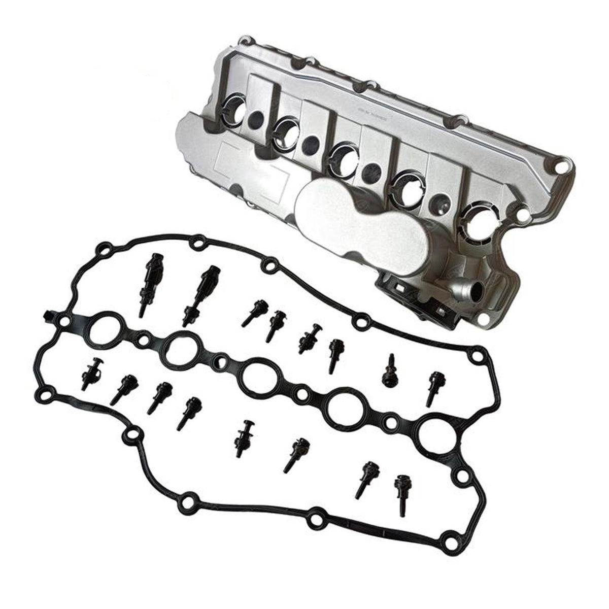 Aluminum Engine Valve Cover W/ Gasket For Volkswagen Jetta 2.5L 2005 2017 2018 - Photo 1