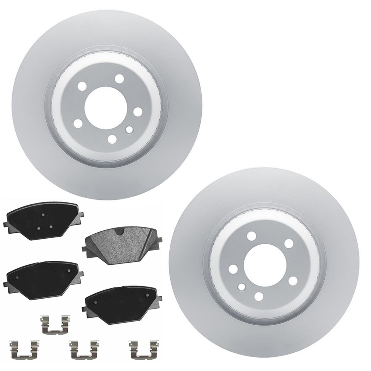 Rear Coated Disc Brake Rotors Brake Pad for Land Rover Range Rover 4.4L 2022-26 - Photo 1